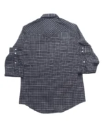 Mens Multi Check Shirt (C-101) - Image 3