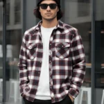 Mens Multi Check Shirt (C-107)