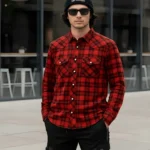 Mens Multi Check Shirt (C-105)