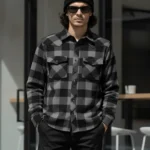 Mens Multi Check Shirt (C-106)